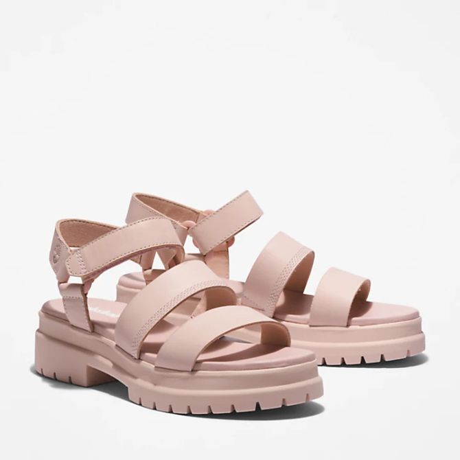 Дамски сандали London Vibe Ankle-Strap Sandal for Women in Light Pink TB0A29UQ662 02