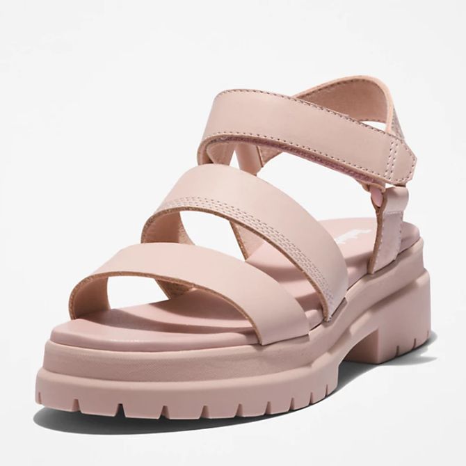 Дамски сандали London Vibe Ankle-Strap Sandal for Women in Light Pink TB0A29UQ662 03