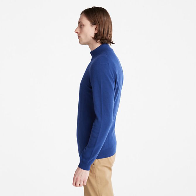 Мъжки пуловер Cohas Brook Zip-neck Jumper for Men in Blue TB0A2BF6CY5 06