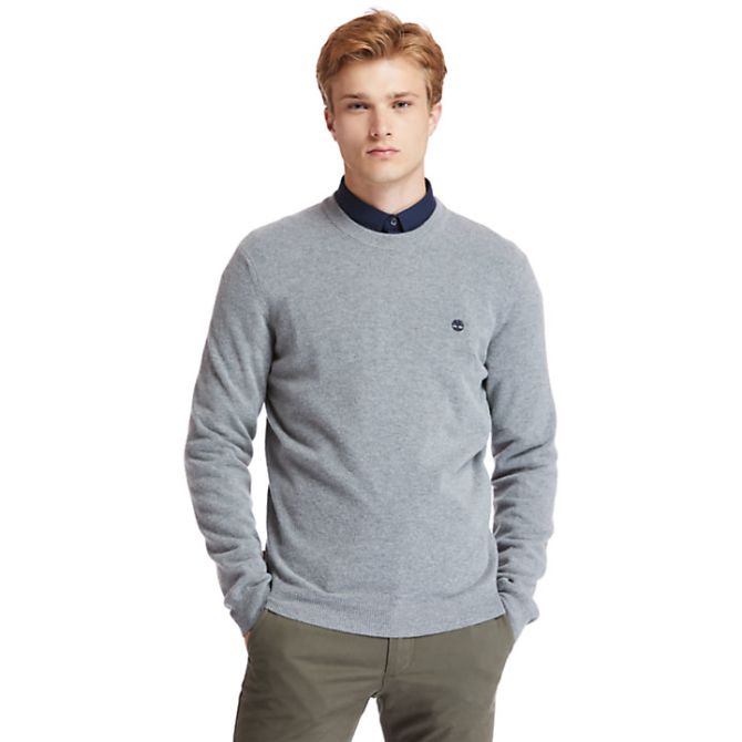 Мъжки пуловер Cohas Brook Sweater for Men in Grey TB0A2BFH052 01