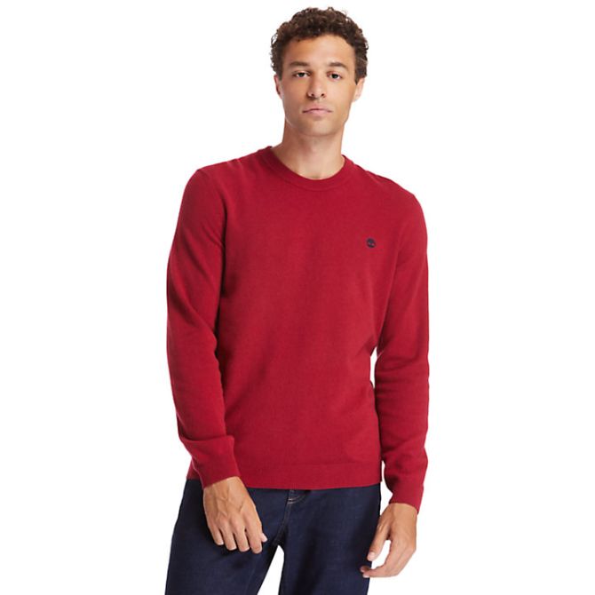 Мъжки пуловер Cohas Brook Sweater for Men in Red TB0A2BFHC56 02