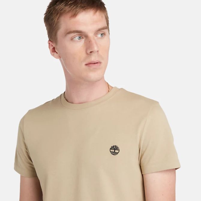 Мъжка тениска Dunstan River T-Shirt for Men in Beige TB0A2BPRDH4 03