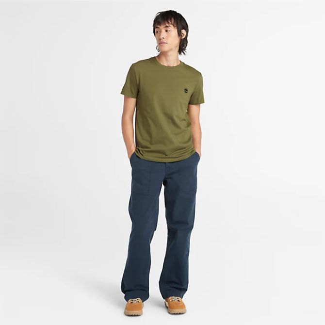 Мъжка тениска Dunstan River T-Shirt for Men in Green TB0A2BPREG5 02