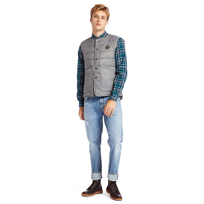 Мъжки елек Mount Redington CLS Quilted Gilet for Men in Grey TB0A2BY1033 01