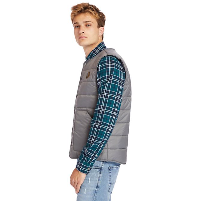 Мъжки елек Mount Redington CLS Quilted Gilet for Men in Grey TB0A2BY1033 02