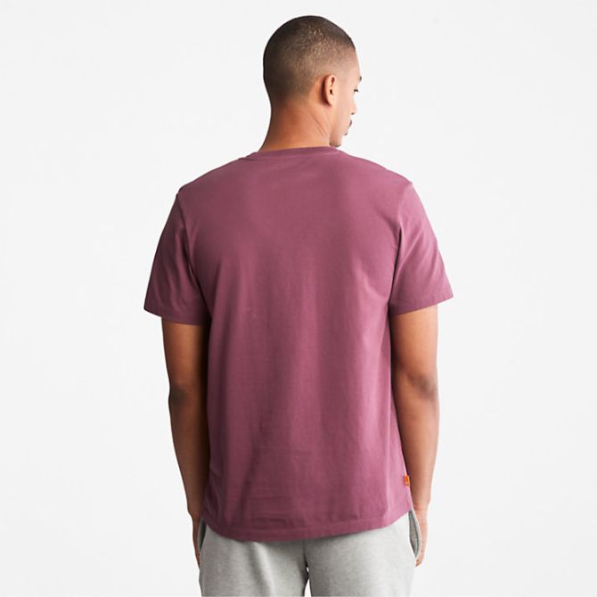 Мъжка тениска Kennebec River Logo T-Shirt for Men in Purple TB0A2C31G69 02