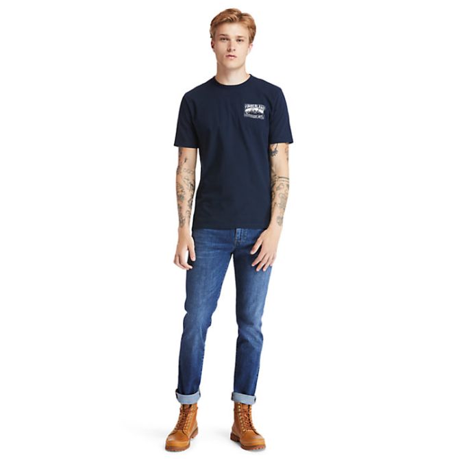 Мъжки дънки Sargent Lake Stretch Jeans for Men in Blue TB0A2C92A11 01