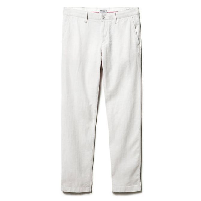 Мъжки панталон Squam Lake Linen Chinos for Men in Light Grey TB0A2CC7E02 01