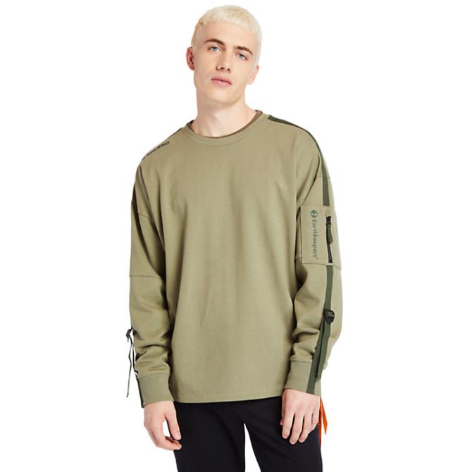 Мъжко горнище Ecoriginal Sweater for Men in Green TB0A2CFN590 01