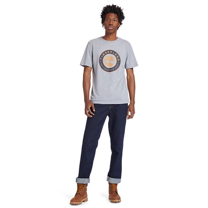 Мъжка тениска Little Cold River T-Shirt for Men in Grey TB0A2CKE052 02