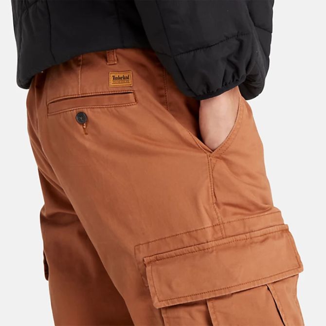 Мъжки панталон Core Cargo Trousers for Men in Brown TB0A2CZHK43 02