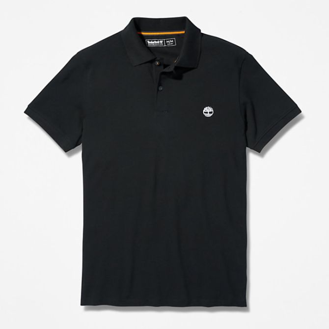 Мъжка тениска Merrymeeting River Polo Shirt for Men in Black TB0A2DJE001 01