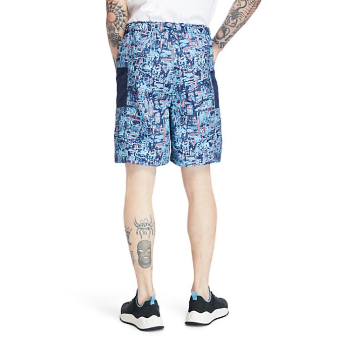 Мъжки шорти Printed Trail Shorts for Men in Blue TB0A2DUEBK9 04