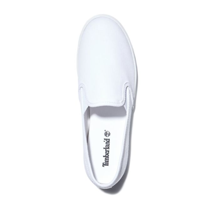 Дамски обувки Dausette Slip-on Shoe for Women in White TB0A2EXKL77 02