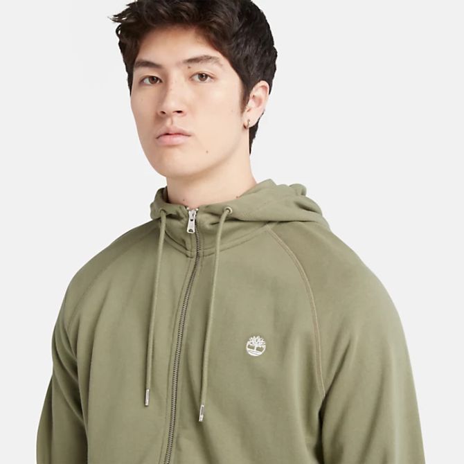 Мъжко горнище Exeter Loopback Hoodie for Men in Light Green TB0A2F6Y590 03
