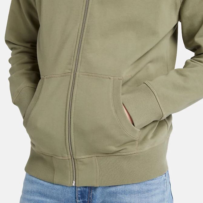 Мъжко горнище Exeter Loopback Hoodie for Men in Light Green TB0A2F6Y590 04