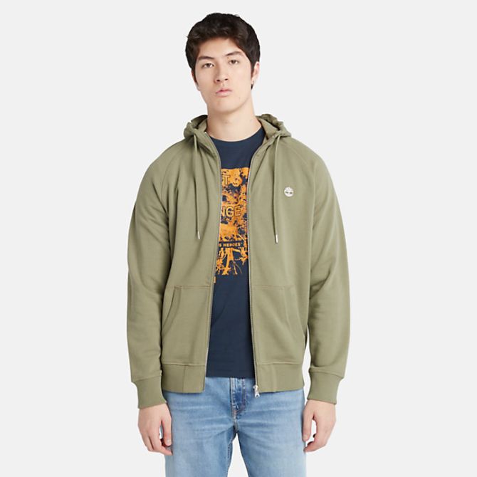 Мъжко горнище Exeter Loopback Hoodie for Men in Light Green TB0A2F6Y590 06
