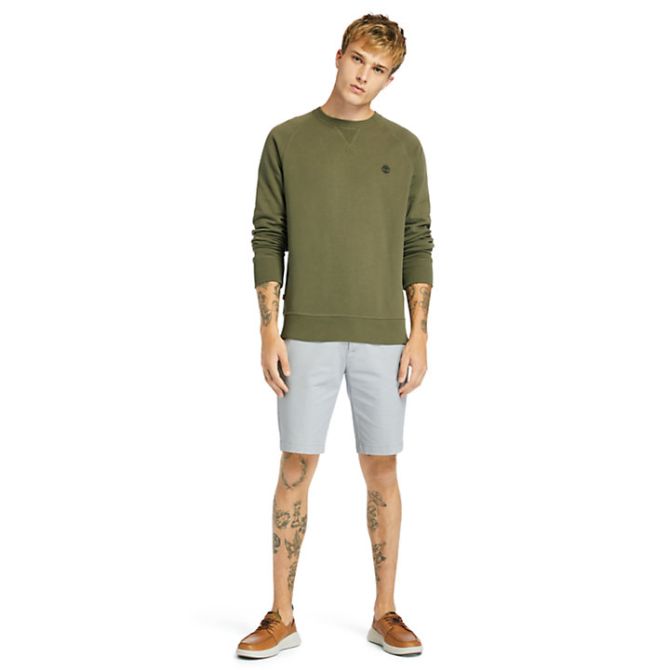 Мъжко горнище Exeter River Sweatshirt for Men in Dark Green TB0A2F78A58 02