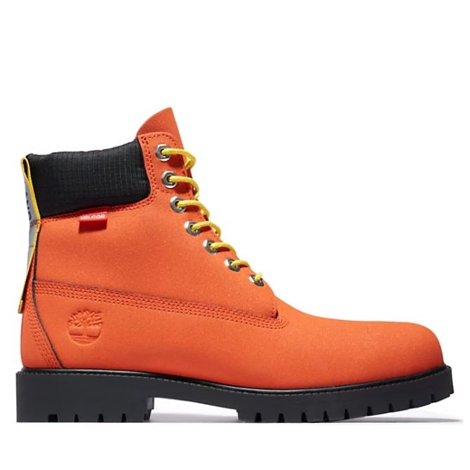 Мъжки обувки Timberland® Heritage 6 Inch Winter Boot for Men in Orange Helcor® TB0A2F7M845 01