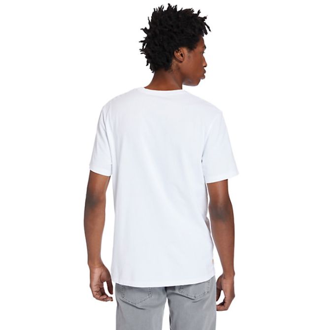 Мъжка тениска Kennebec River Logo T-Shirt for Men in White TB0A2FAZ100 03
