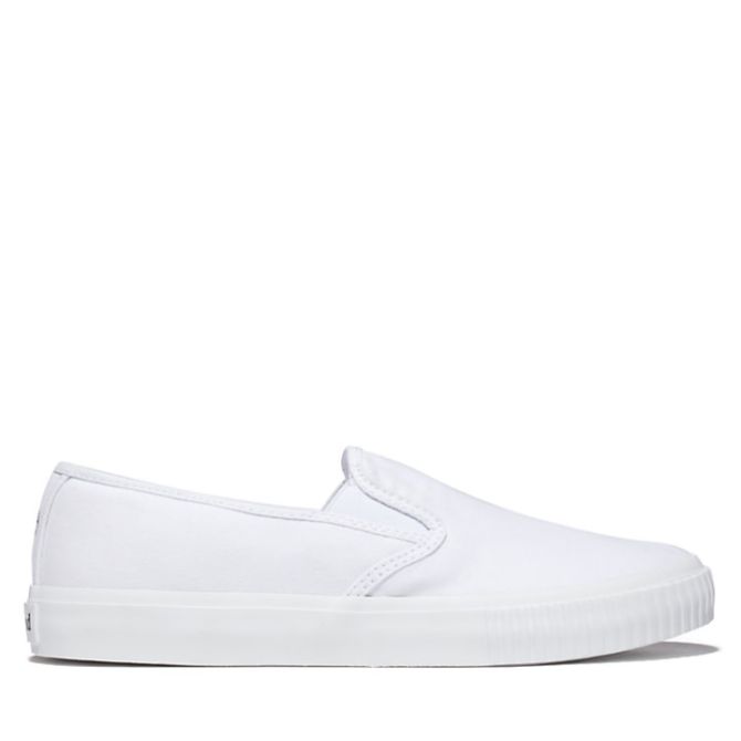 Дамски обувки Skyla Bay Plimsoll for Women in White TB0A2FNB100 01