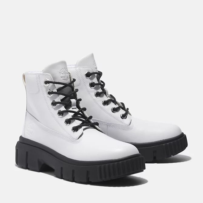 Дамски боти Greyfield Boot for Women in White TB0A41ZW100 03