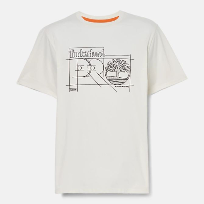 Мъжка тениска Timberland PRO® Innovation Blueprint T-Shirt for Men in White TB0A5MPXCM9 06