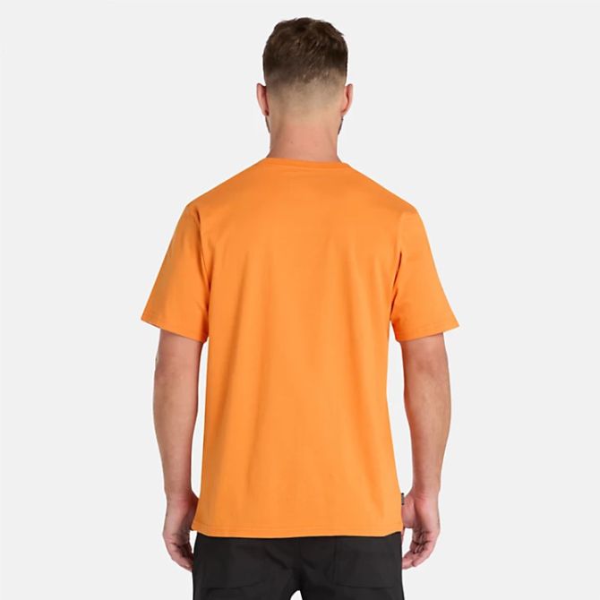 Мъжка тениска Timberland PRO® Innovation Blueprint T-Shirt for Men in Orange TB0A5MPXD67 05