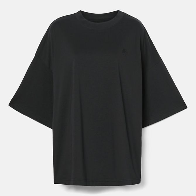 Дамска тениска Oversized T-Shirt for Women in Black TB0A5P8X001 01