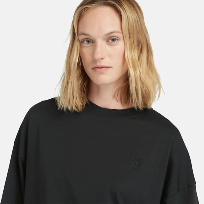 Дамска тениска Oversized T-Shirt for Women in Black TB0A5P8X001 04