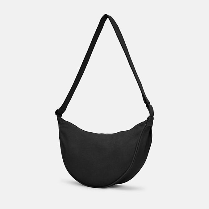 Дамска чанта Canvas and Leather Crossbody for Women in Black TB0A5STK001 03