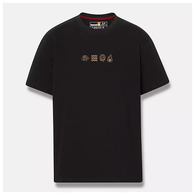 Унисекс тениска Lunar New Year Short Sleeve Graphic T-Shirt in Black TB0A5TCQ001 05