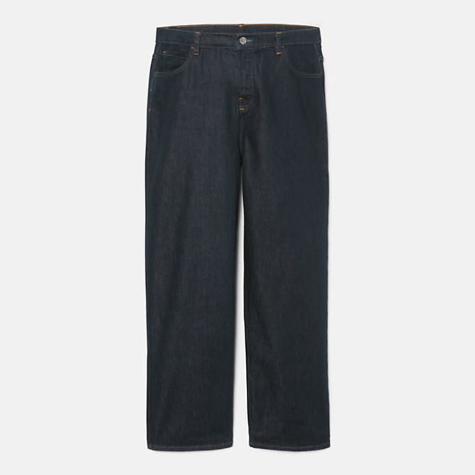 Мъжки дънки Relaxed Denim Trousers With Refibra™ Technology For Men in Navy TB0A5TNFH87 05