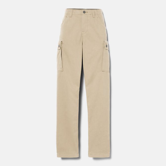 Мъжки панталон Twill Cargo Trousers for Men in Beige TB0A5TVYDH4 05