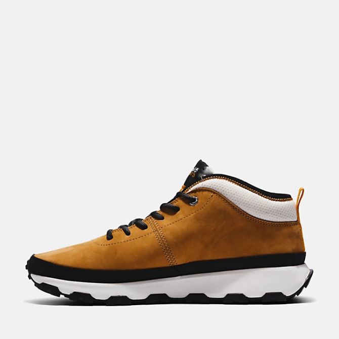 Мъжки обувки Winsor Trail Leather Trainer for Men in Yellow TB0A5TWV231 02