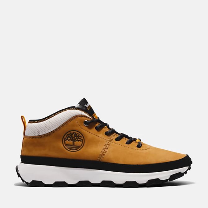 Мъжки обувки Winsor Trail Leather Trainer for Men in Yellow TB0A5TWV231 01