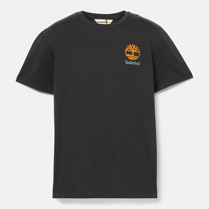 Мъжка тениска Back Graphic T-Shirt for Men in Black TB0A5UDY001 04