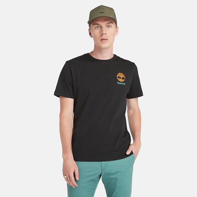Мъжка тениска Back Graphic T-Shirt for Men in Black TB0A5UDY001 05