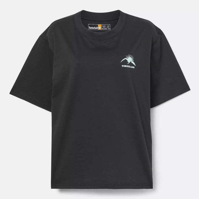 Дамска тениска Women's Hike Life Graphic Short Sleeve T-Shirt in Black TB0A5VTB001 05