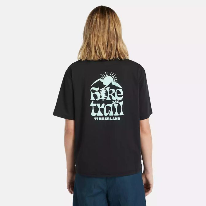 Дамска тениска Women's Hike Life Graphic Short Sleeve T-Shirt in Black TB0A5VTB001 02