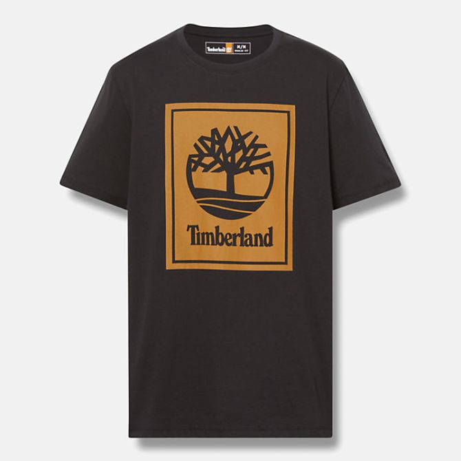 Мъжка тениска Block Logo T-Shirt for Men in Black TB0A5WQQP56 05