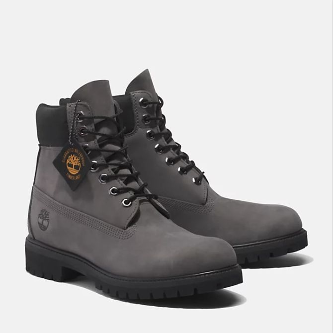 Мъжки обувки Timberland® Premium 6 Inch Boot for Men in Grey TB0A62BH033 05