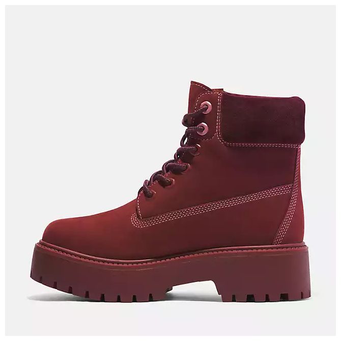 Дамски боти Timberland® Heritage Stone Street 6 Inch Boot for Women in Red TB0A62RREQ1 02