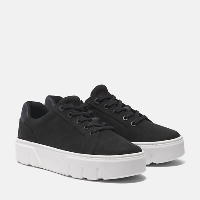 Дамски обувки Low Lace-Up Trainer for Women in Black TB0A63FVW05 03