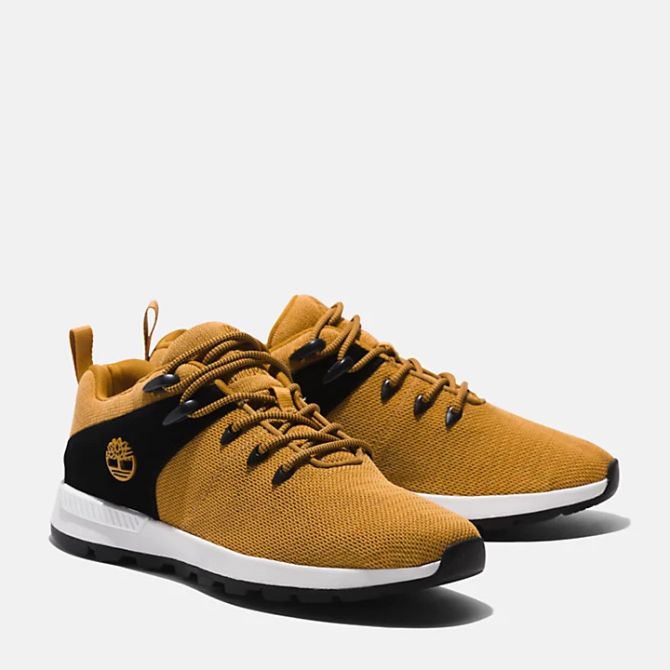 Мъжки обувки Sprint Trekker Lace-up Low Trainer for Men in Yellow TB0A64SM231 03