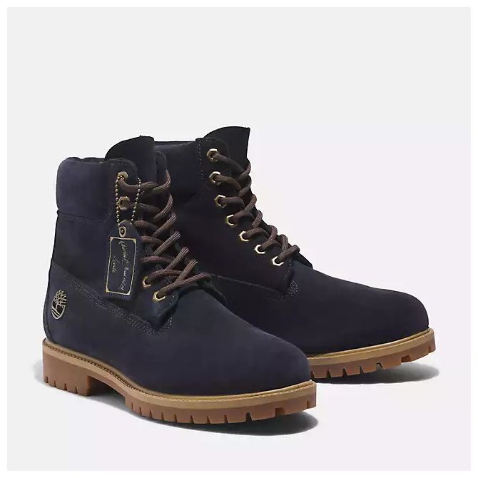Мъжки обувки Men's Timberland® C.F. Stead™ Indigo Suede Heritage 6-Inch Boot in Dark Blue TB0A6821EP3 03