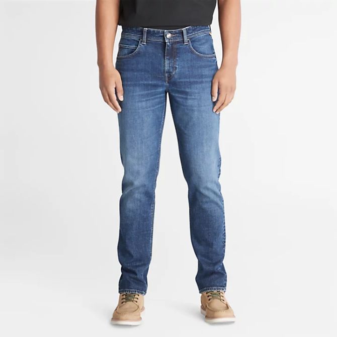 Мъжки дънки Stretch Core Jeans for Men in Navy TB0A6CQ2A11 04