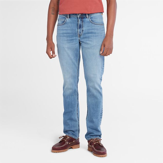 Мъжки дънки Stretch Core Jeans for Men in Blue TB0A6CQ2BQ8 01