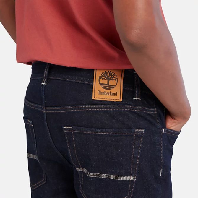 Мъжки дънки Stretch Core Jeans for Men in Indigo TB0A6CQEH87 04