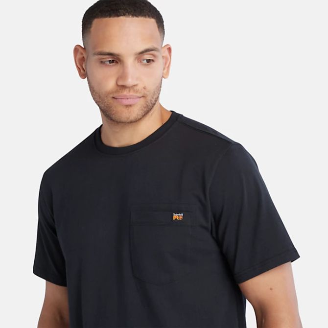Мъжка тениска Timberland PRO® Core Pocket T-Shirt for Men in Monochrome Black TB0A6ER3001 03